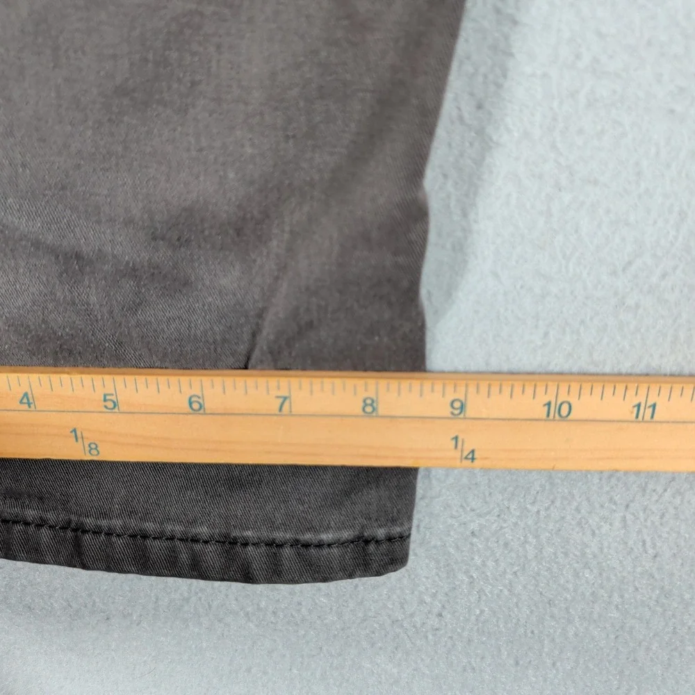 Levi's 514 Jeans Mens 38x30 Straight Leg Gray Cotton Blend Workwear Casual
